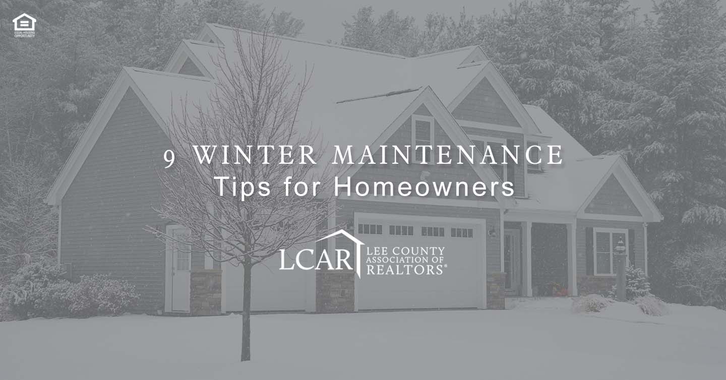 winter maintenance tips for homeowners