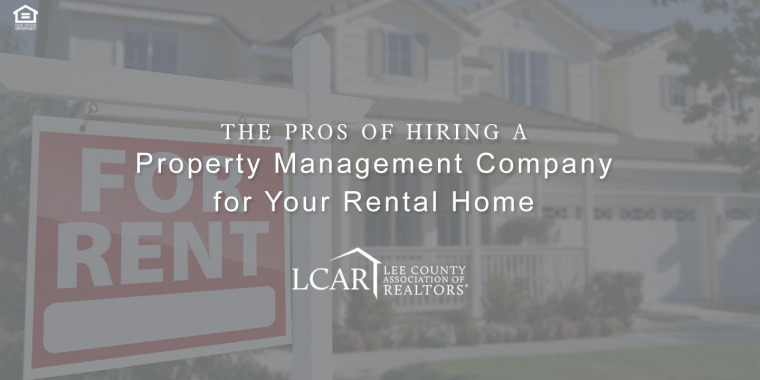 pros of hiring a property management company for your rental home