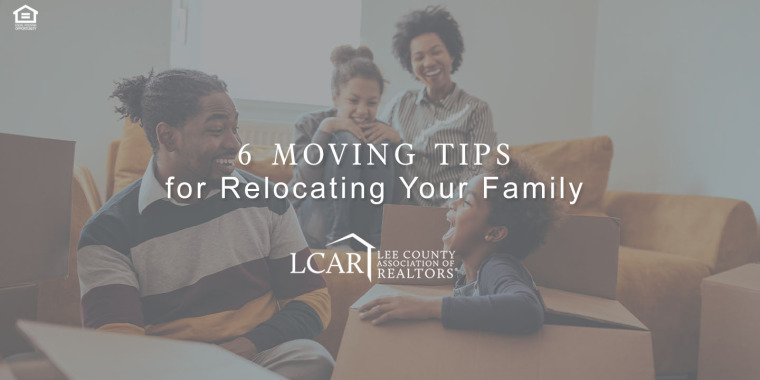 moving tips for relocating your family
