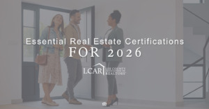 essential real estate certifications for 2026