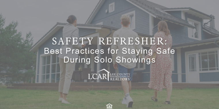 staying safe during solo showings