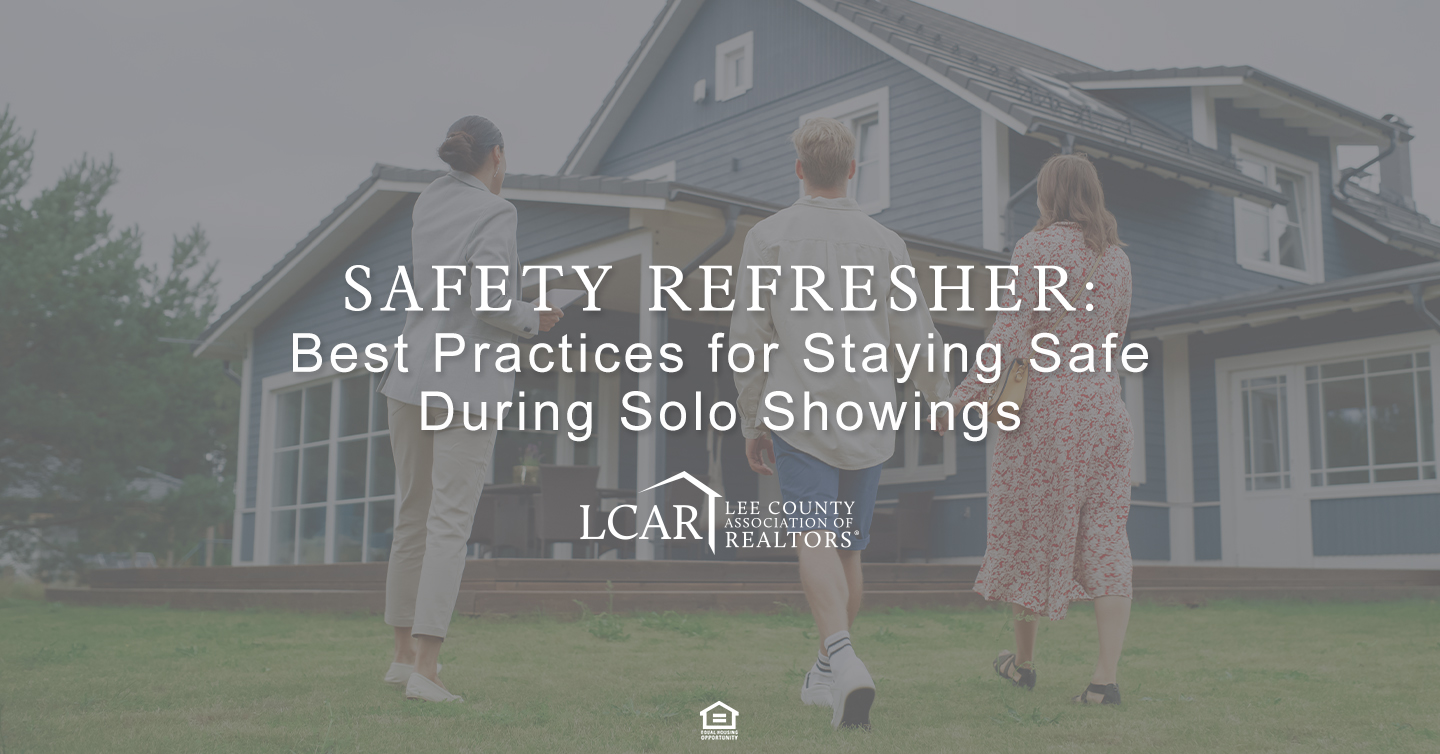 staying safe during solo showings