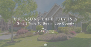 late July is a smart time to buy